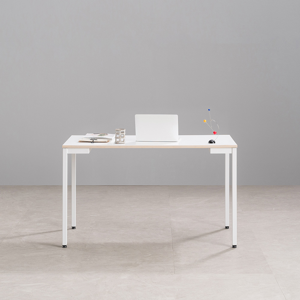 리시스커스텀 베이직 책상 1200x600mm, 화이트 - 상세 이미지 5