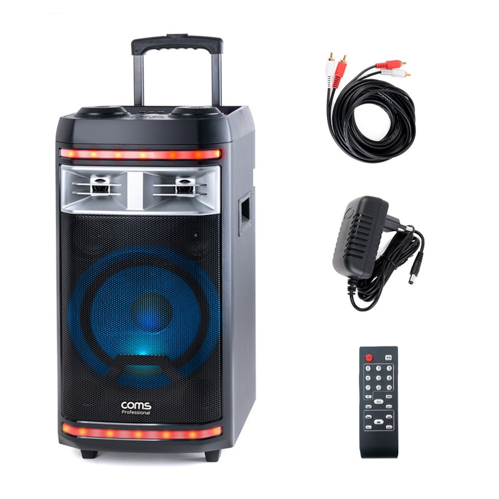 COMS 컴스 앰프 스피커 마이크 세트 CR400PB 150W / 강의용 행사용 노래방