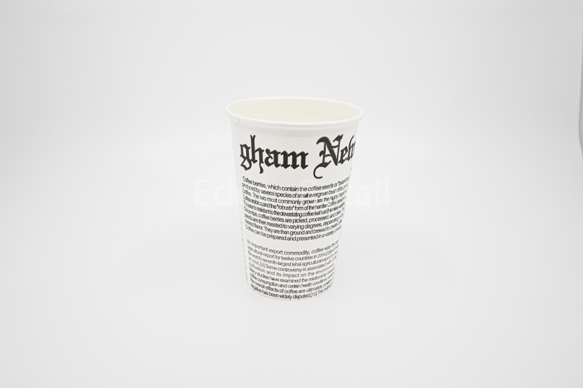 일회용 종이컵 295ml(10온스) 인쇄 테이크아웃컵 1000개