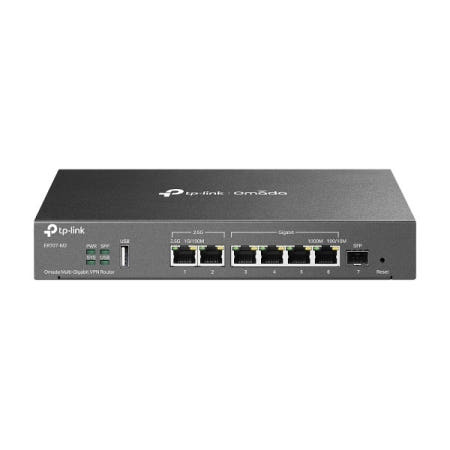티피링크 듀얼 2.5G 6WAN Omada 멀티 기가비트 VPN 라우터 ER707-M2