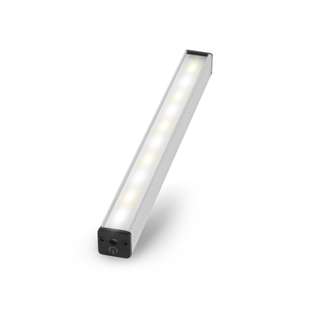 자석부착 USB 램프 터치 붙이는 LED바 조명 책상 주방 15cm 간접조명 - 상품 이미지