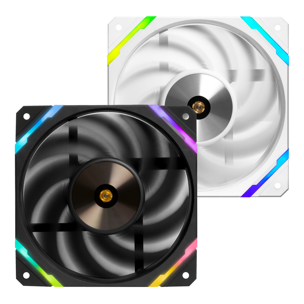 발키리 VALKYRIE X12 ARGB 케이스 쿨러 FAN 120 블랙 - 상세 이미지 2