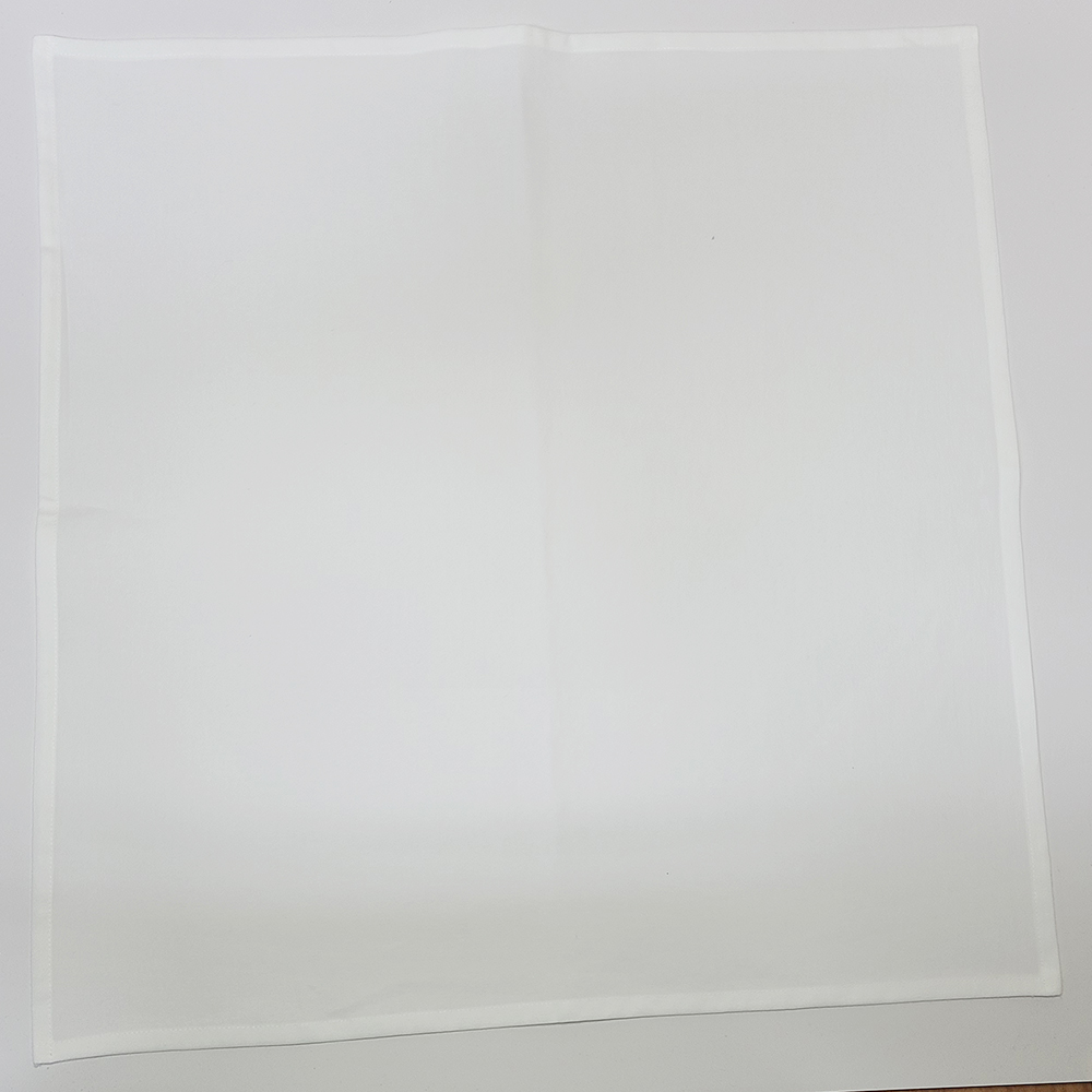 20수 광목 손수건 무지 레이스 손수건 50X50 - 상세 이미지 2