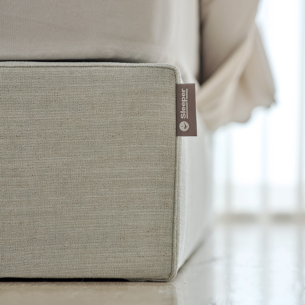 슬립퍼 평상형 침대프레임 파운데이션 저상형 무헤드 헤드없는 침대 깔판 S/SS 10cm