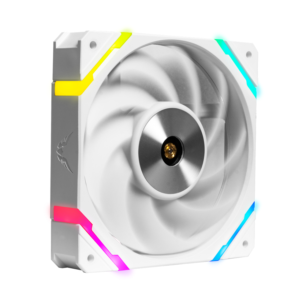 발키리 VALKYRIE X12 ARGB 케이스 쿨러 FAN 120 화이트 - 상세 이미지 3