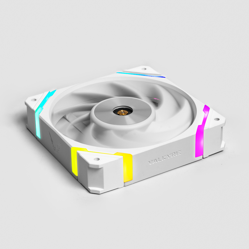 발키리 VALKYRIE X12 ARGB 케이스 쿨러 FAN 120 화이트 - 상세 이미지 4