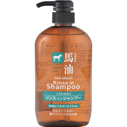 구마유지 쿠마노유시 마유 린스 인 샴푸 용기형 600ml - 상품 이미지