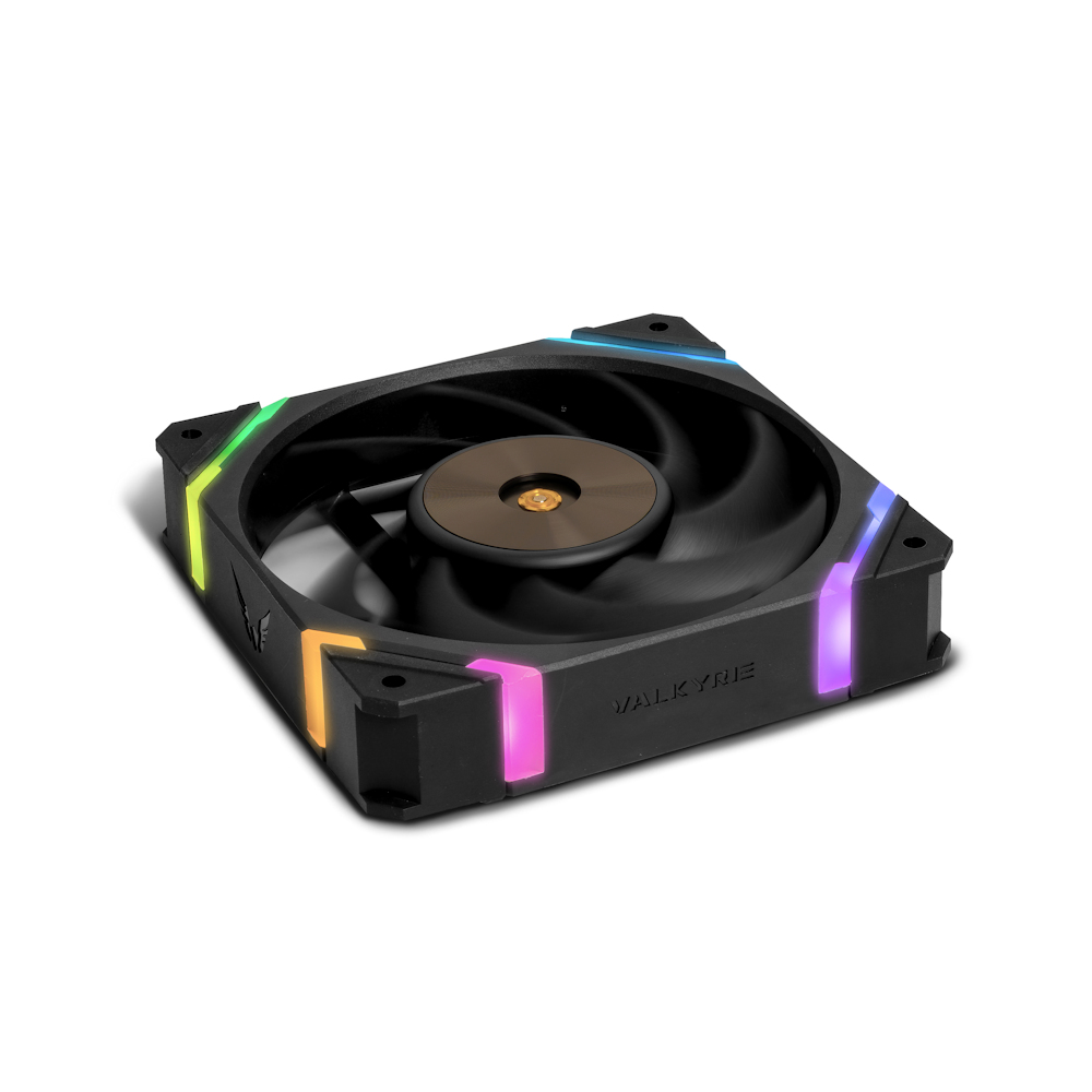 발키리 VALKYRIE X12 ARGB 케이스 쿨러 FAN 120 블랙 - 상세 이미지 4