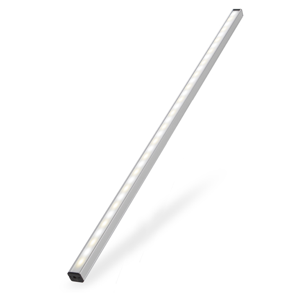 자석부착 USB 전원 공급 램프 터치 LED바 책상 주방 55cm 유선 조명 - 상품 이미지