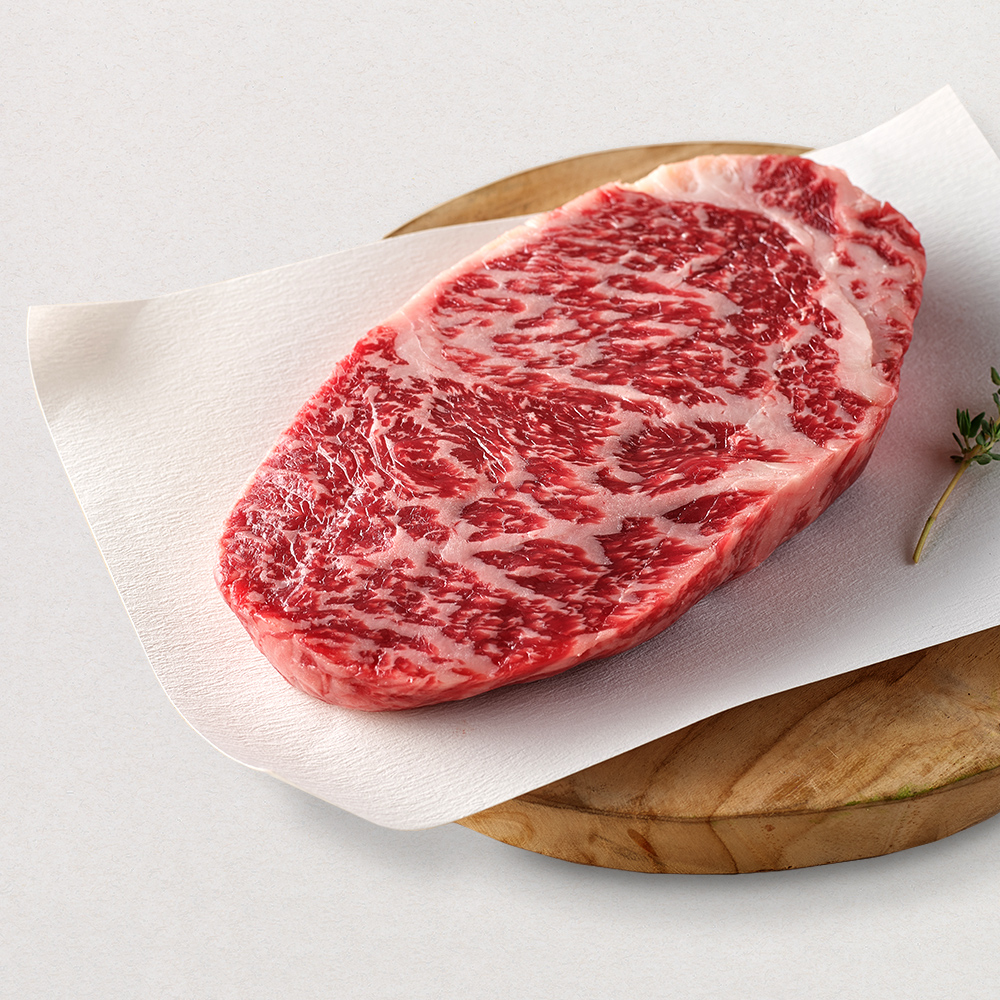 1+ 무항생제 한우 채끝 200g 소고기 - 메인 이미지