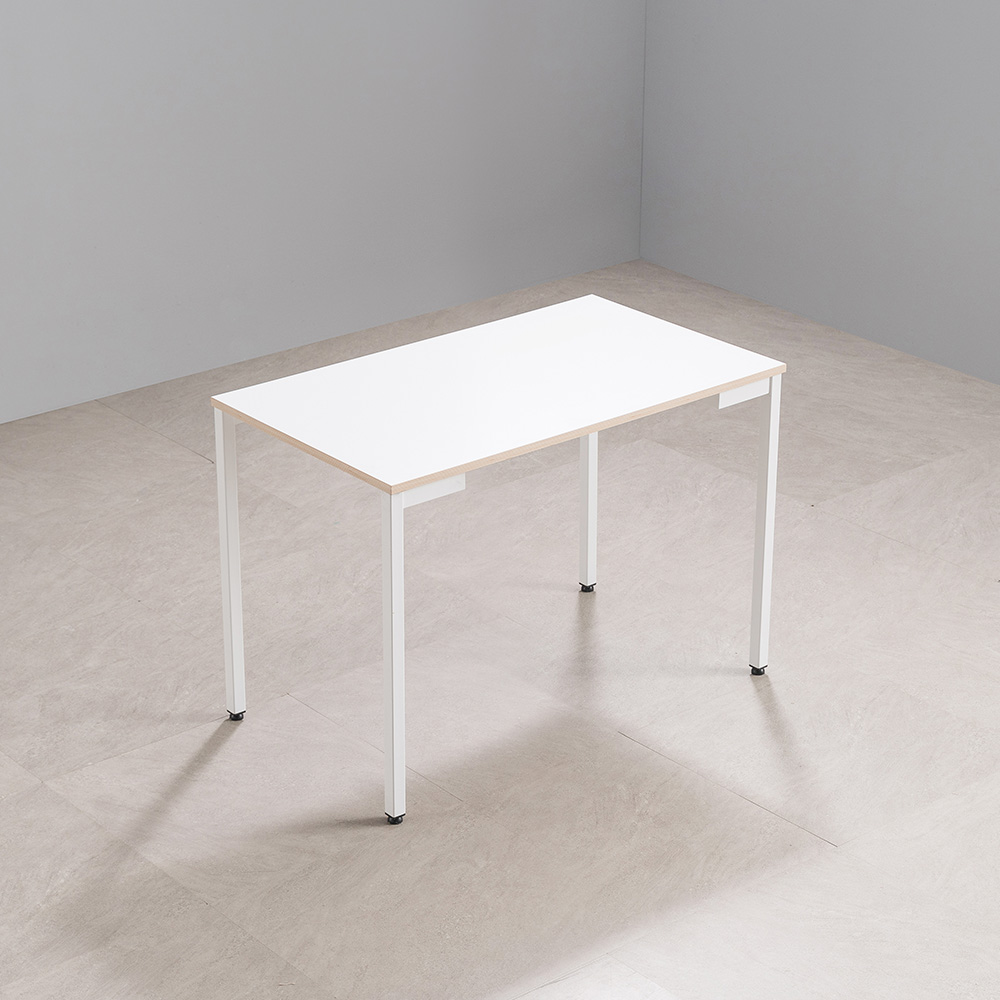 리시스커스텀 베이직 책상 1200x600mm, 화이트 - 상세 이미지 4