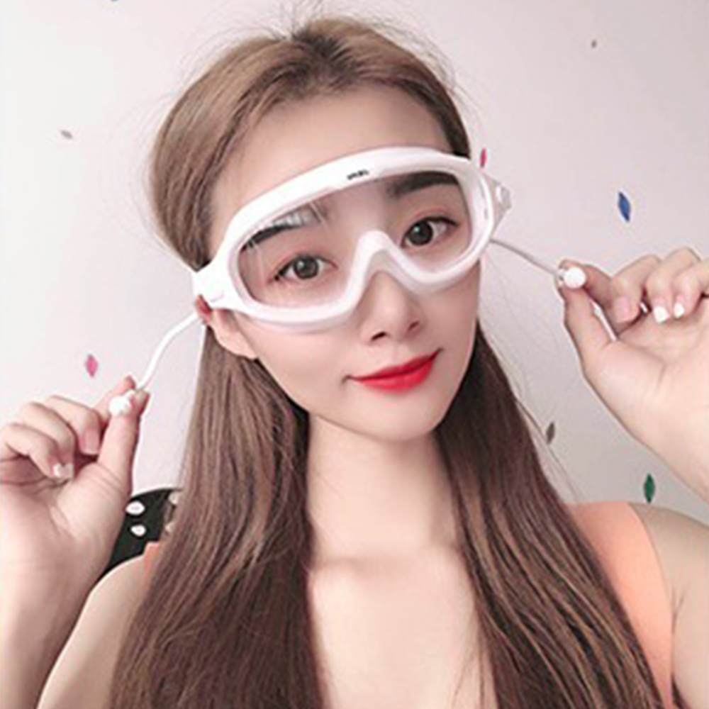 와이드 수경 해녀물안경 오픈워터 안티포크 물안경 - 상세 이미지 4