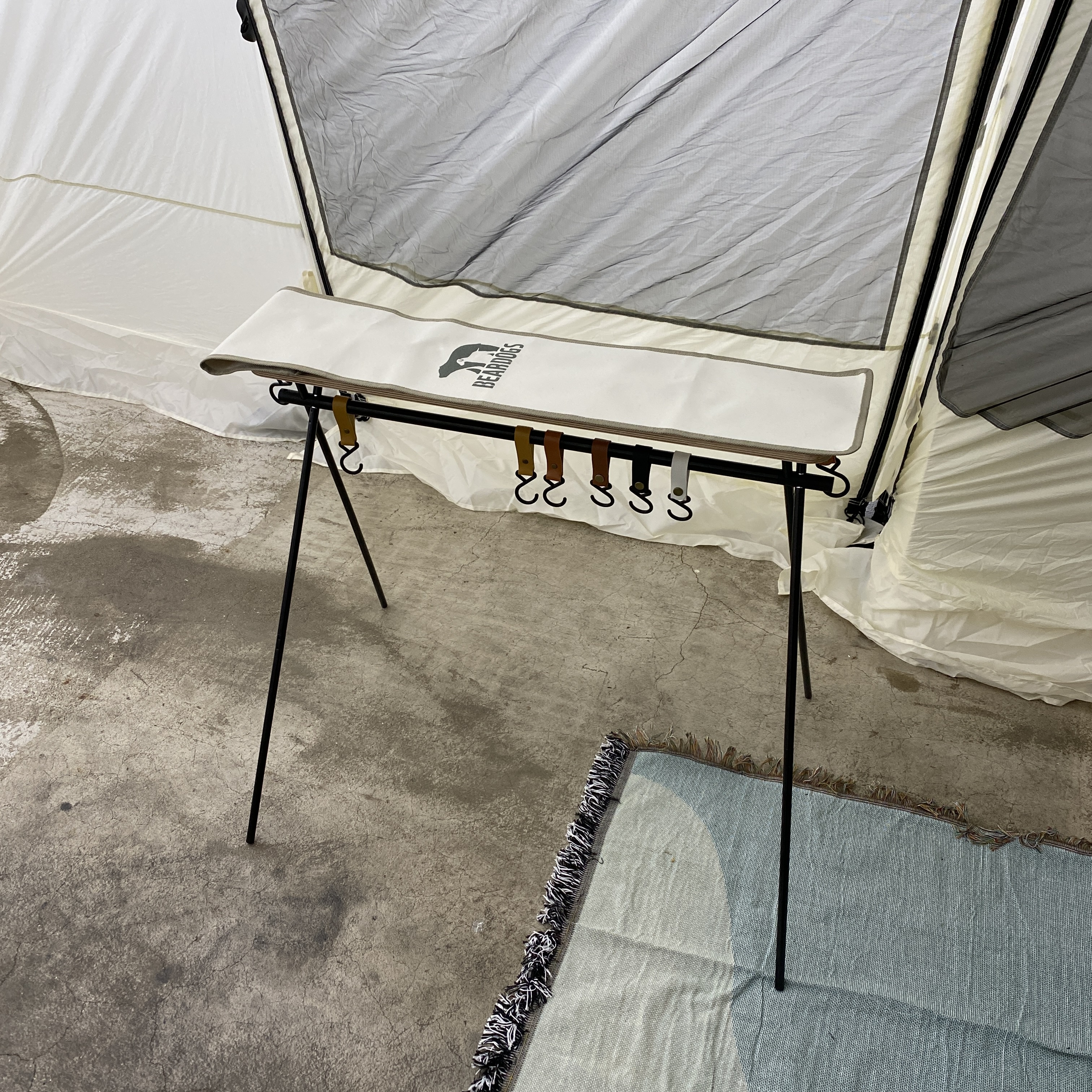 베어독스 수납 파우치 가방 인디언 행어 상판 호환