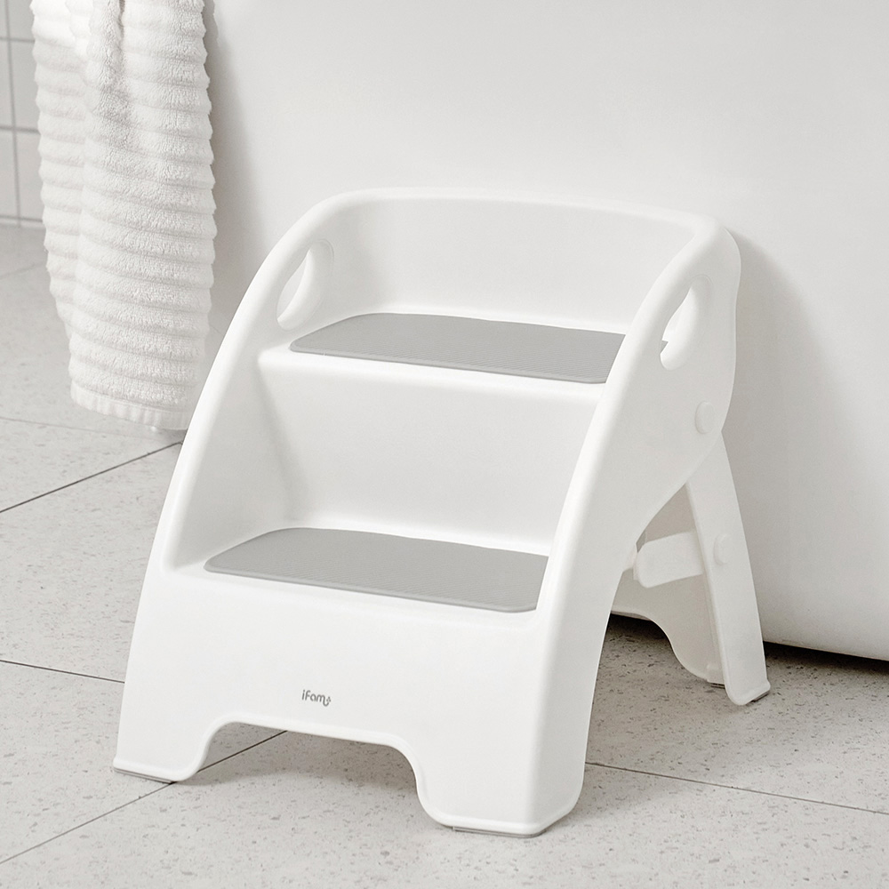 아이팜 접이식 2단 유아 디딤대 논슬립 아기계단 제품 이미지
