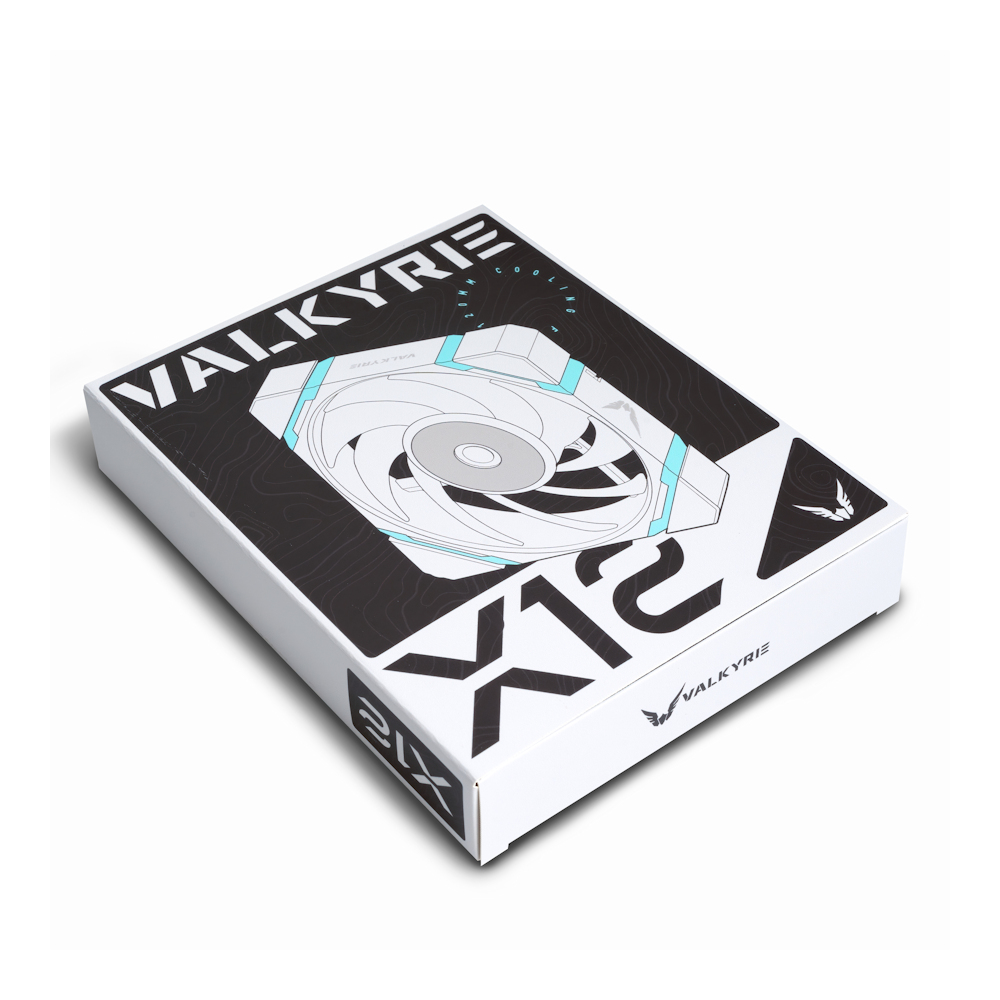 발키리 VALKYRIE X12 ARGB 케이스 쿨러 FAN 120 화이트 - 상세 이미지 5