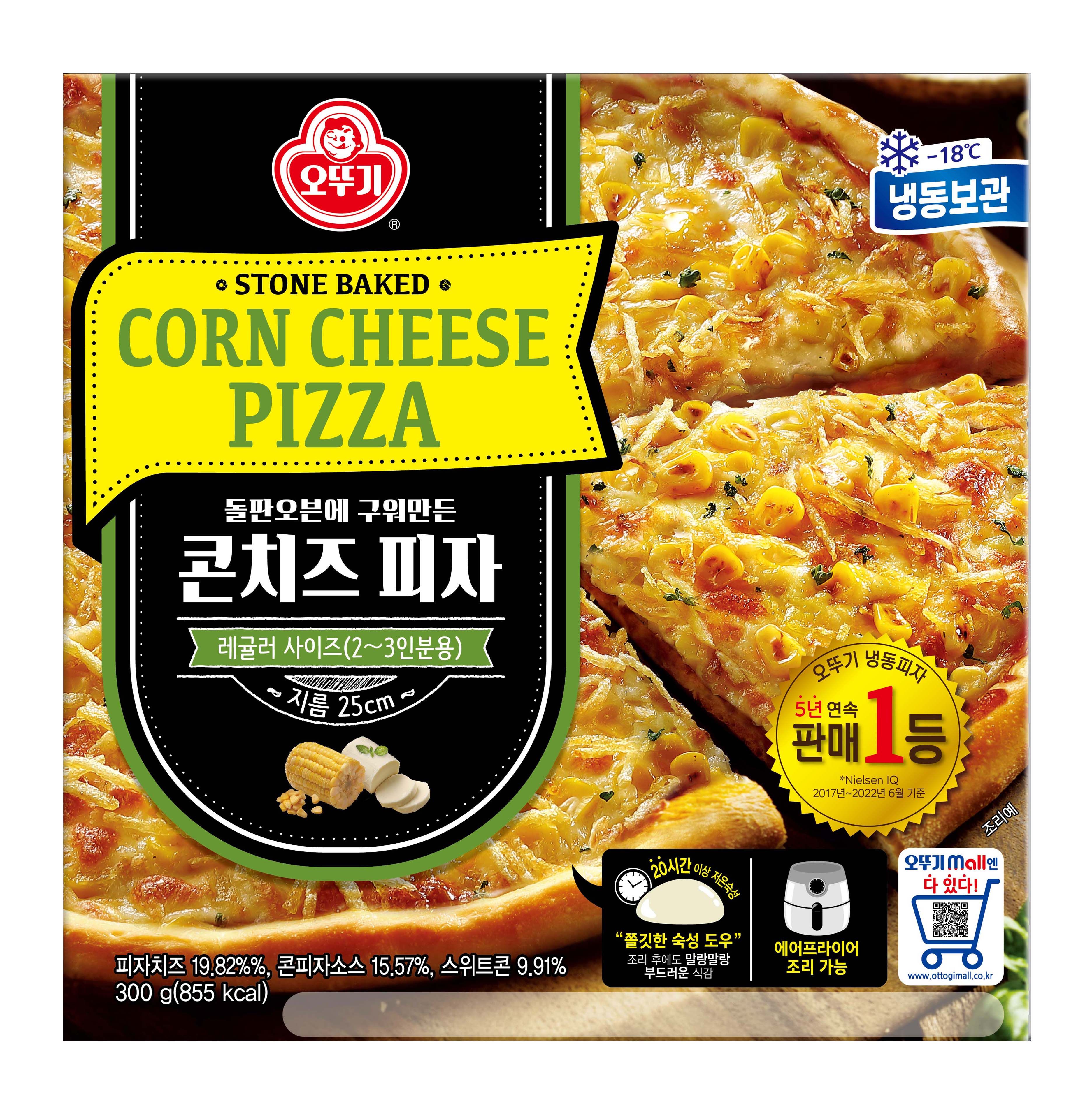 오뚜기 콘치즈 피자 300g - 메인 이미지