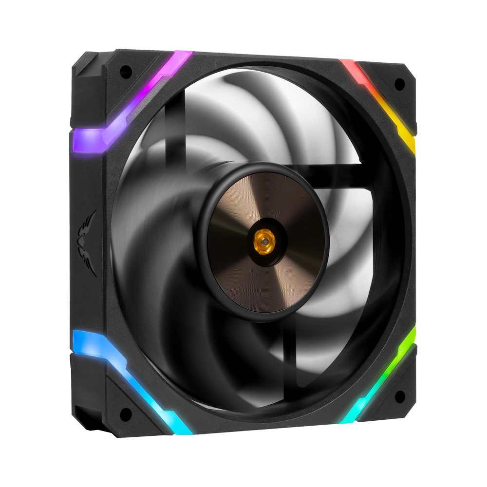 발키리 VALKYRIE X12 ARGB 케이스 쿨러 FAN 120 블랙 - 상세 이미지 3