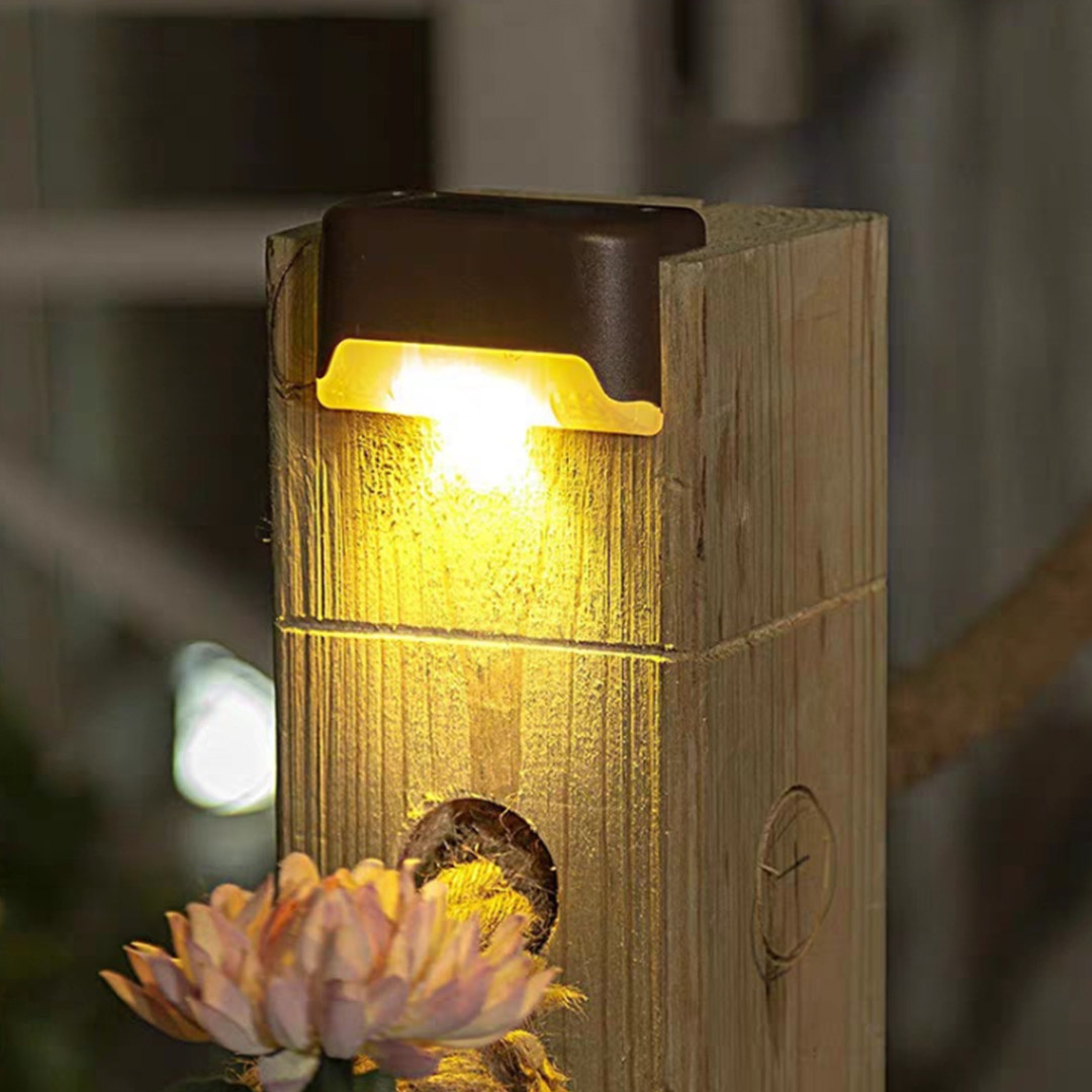 태양광 벽등 태양열 조명 정원등 계단등 엣지