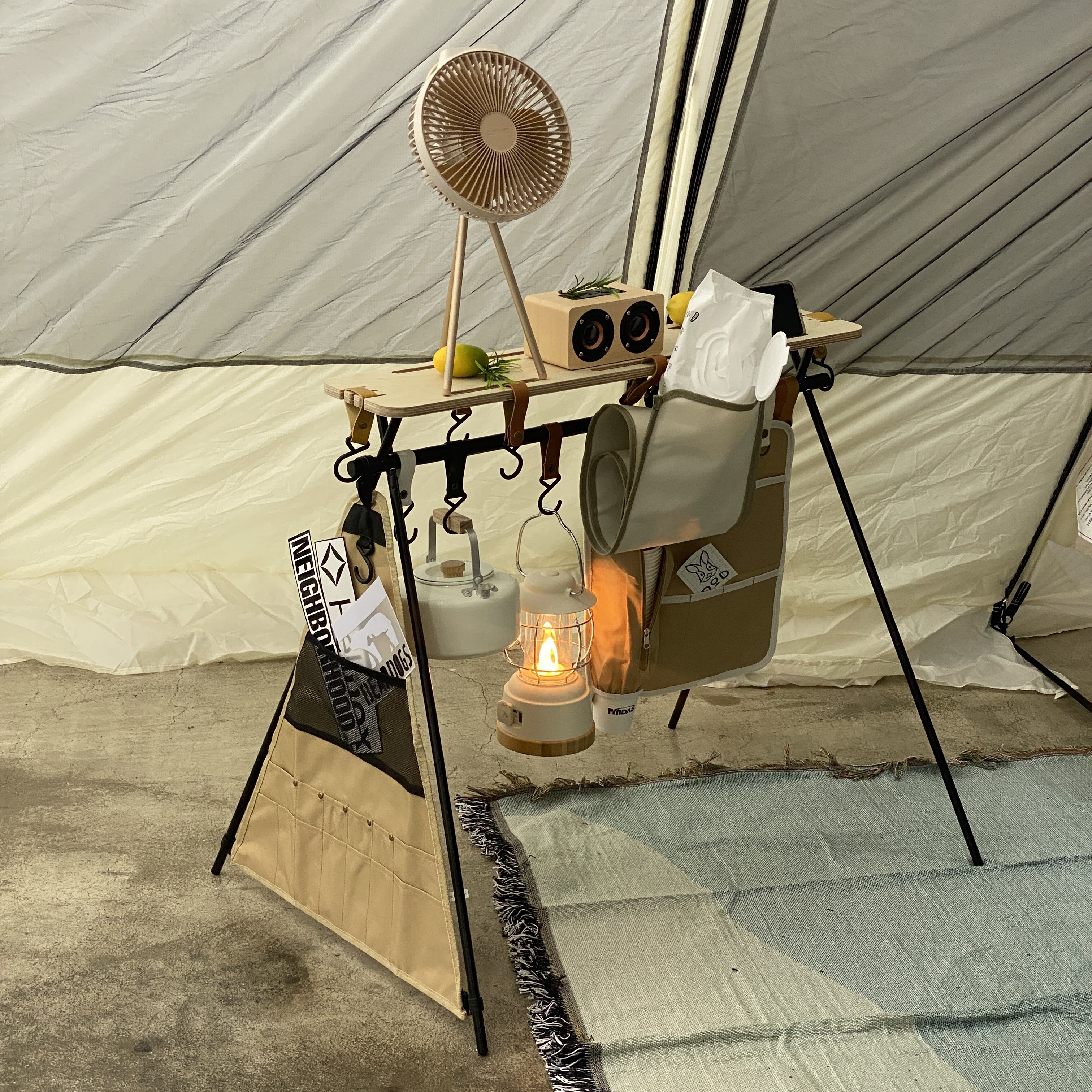 베어독스 수납 파우치 가방 인디언 행어 상판 호환