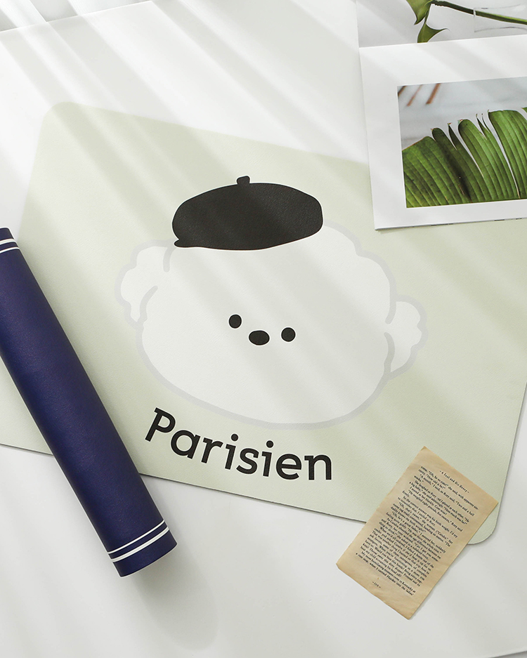 빨아쓰는 소프트 규조토 발매트 발닦개 비숑 욕실매트 빈스 - 상세 이미지 2