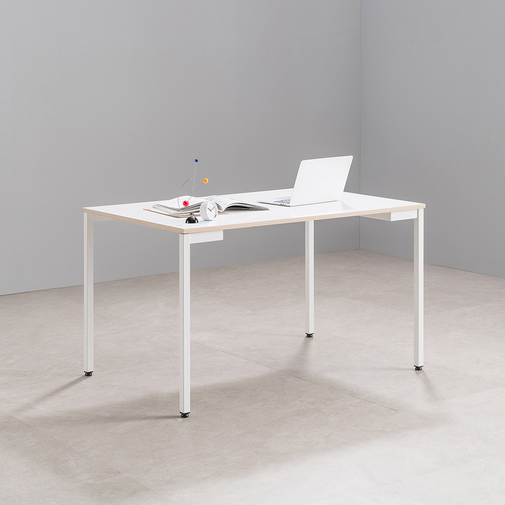 리시스커스텀 베이직 책상 1200x800mm, 화이트 - 상세 이미지 5