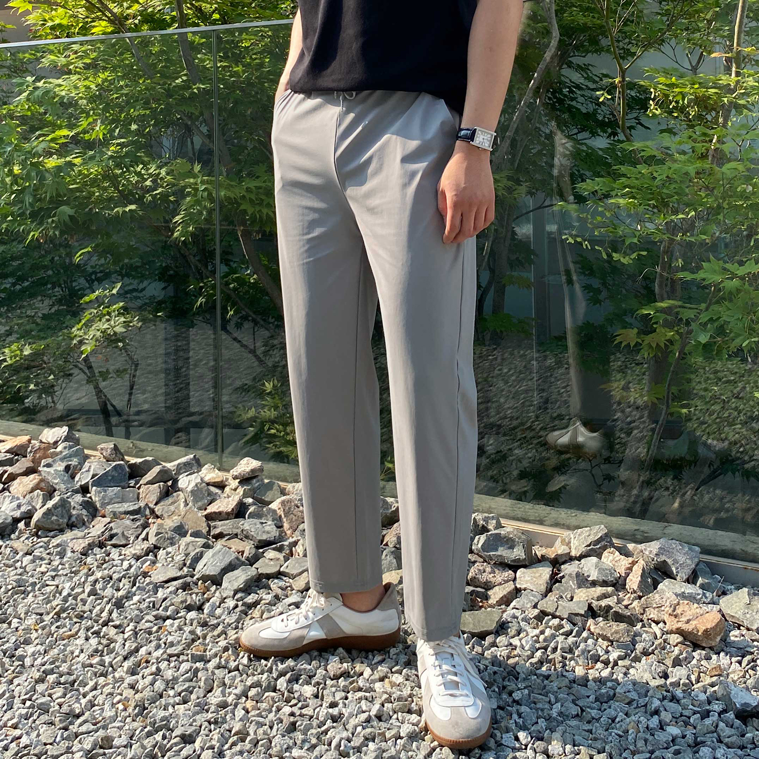 9부 냉장고바지 냉장고슬랙스 쿨슬랙스 - 상세 이미지 2