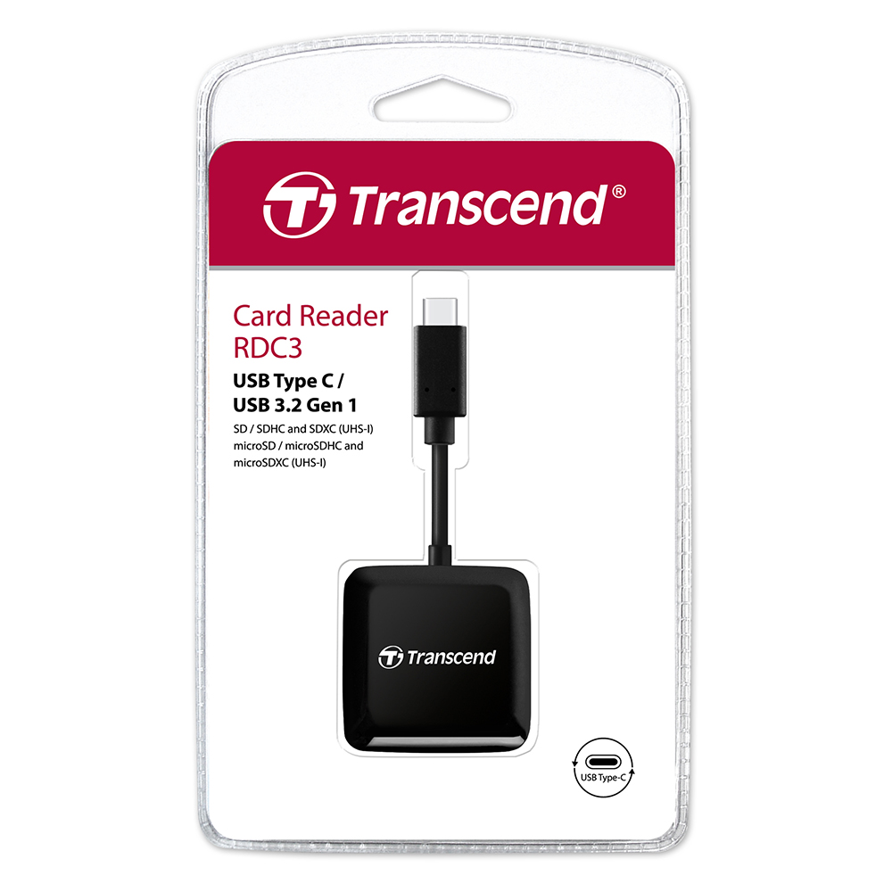 트랜센드 RDC3 USB 3.2 Gen 1 USB-C 카드리더기 - 상세 이미지 2