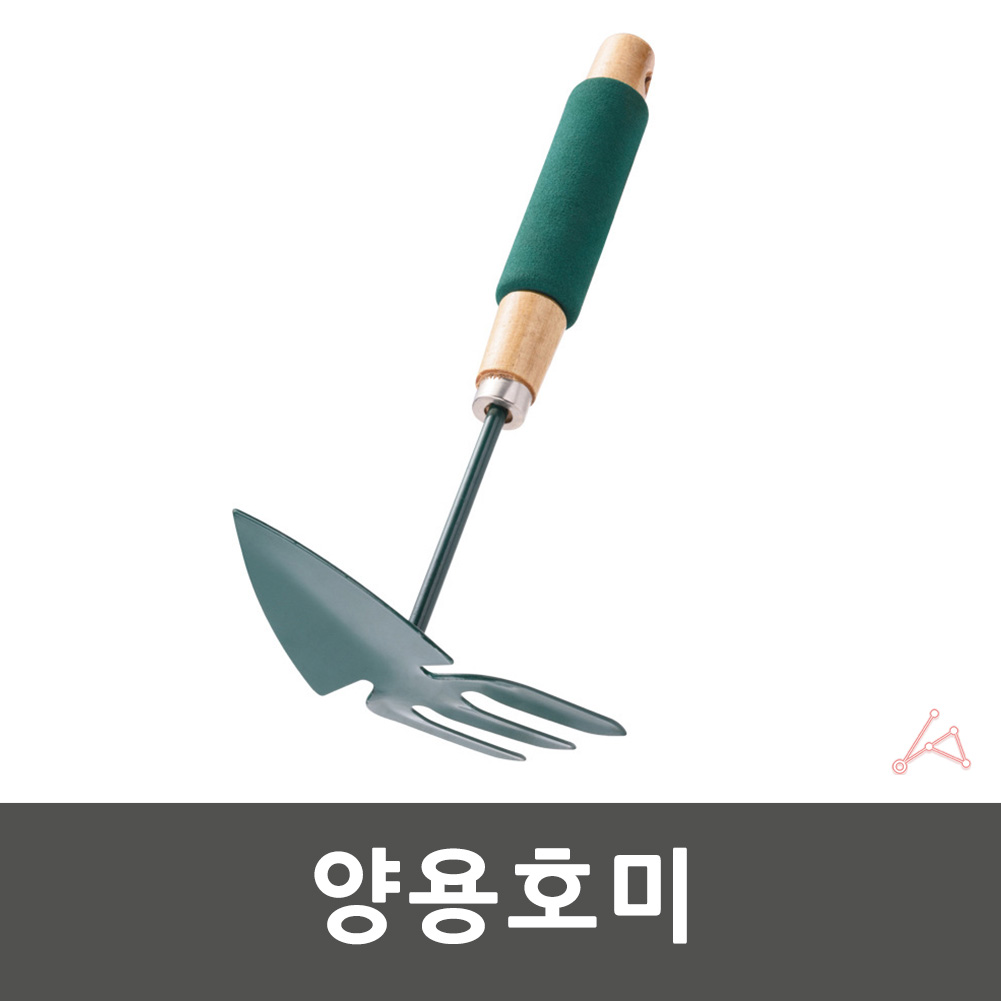 삼각 괭이 갱이 삼각 약초 세발 잔디 조개 호미 - 상세 이미지 3