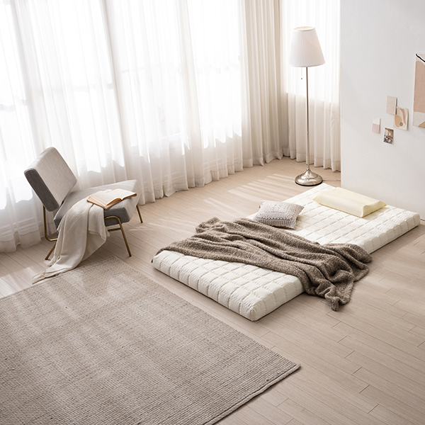 삼익가구 도즈 순면 12cm 토퍼 매트리스 SS 1+1(방수속커버/보관끈 포함)