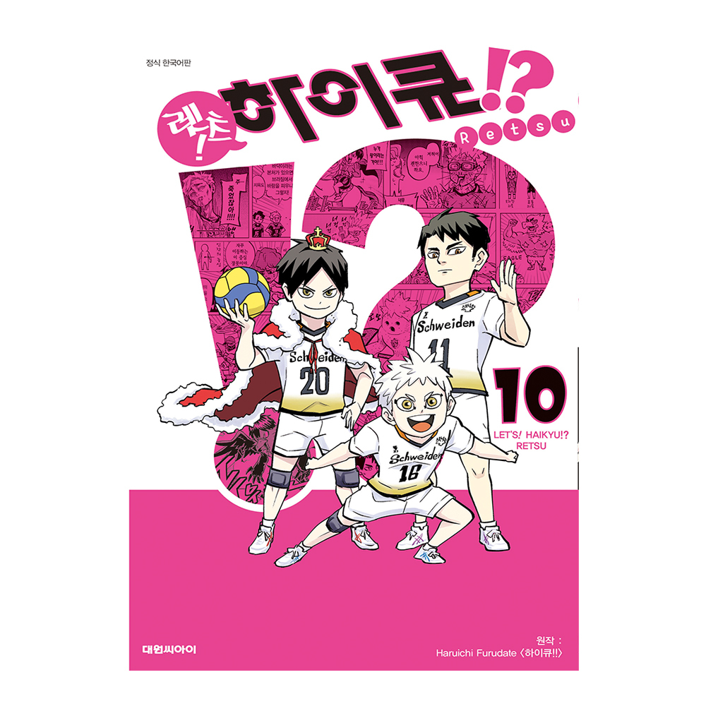 [대원씨아이] 렛츠 하이큐 10권 제품 이미지