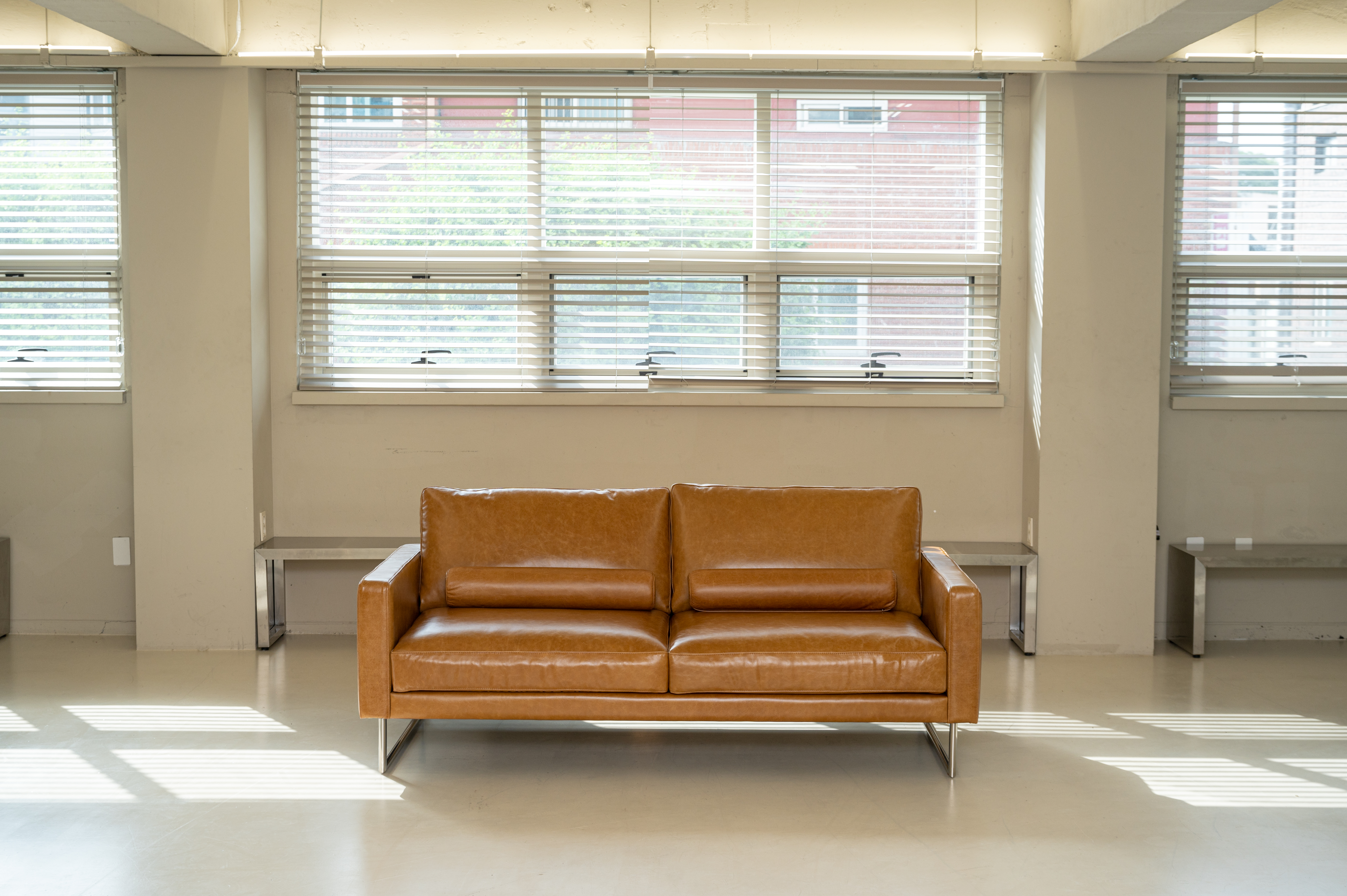 옐로우라이트 PH5 빈티지가죽 2인용 이태리 내추럴 통가죽 천연면피 전체가죽