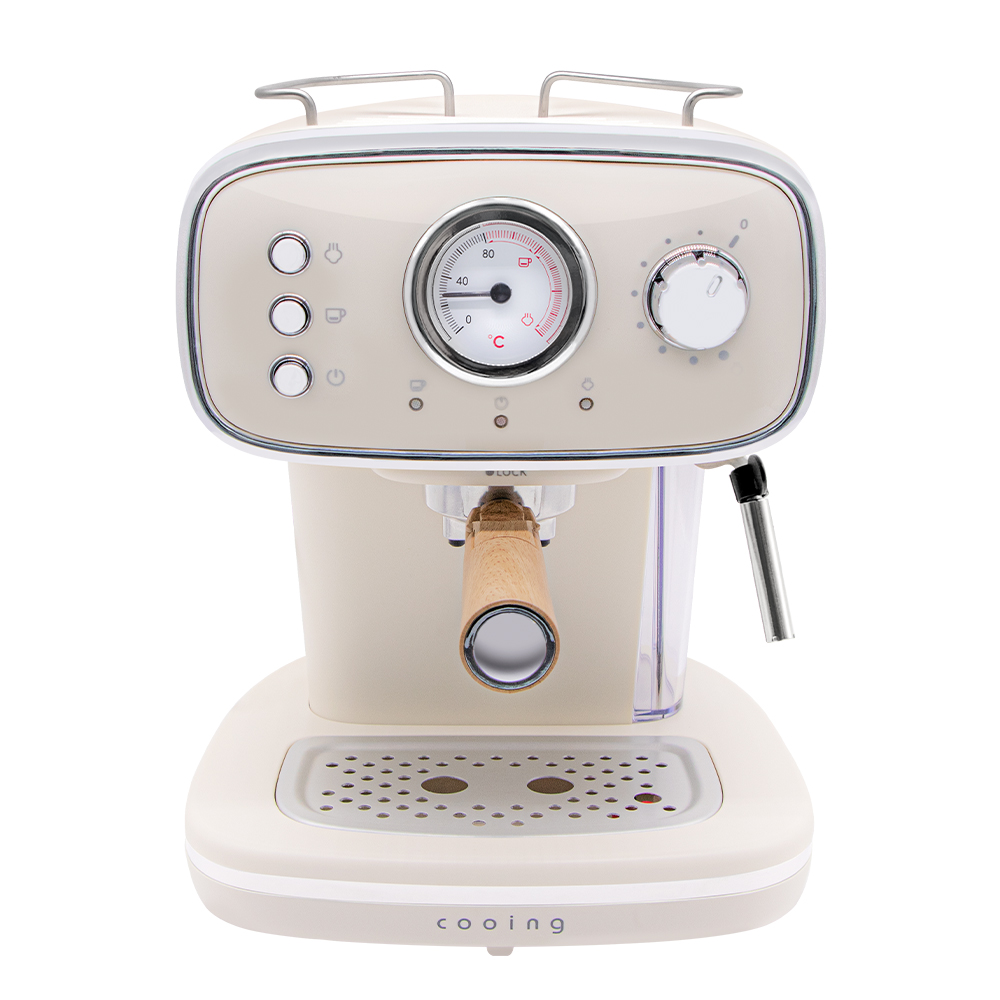 쿠잉 에스프레소머신 커피머신기 가정용 사무실 원두 반자동 전자동 크림