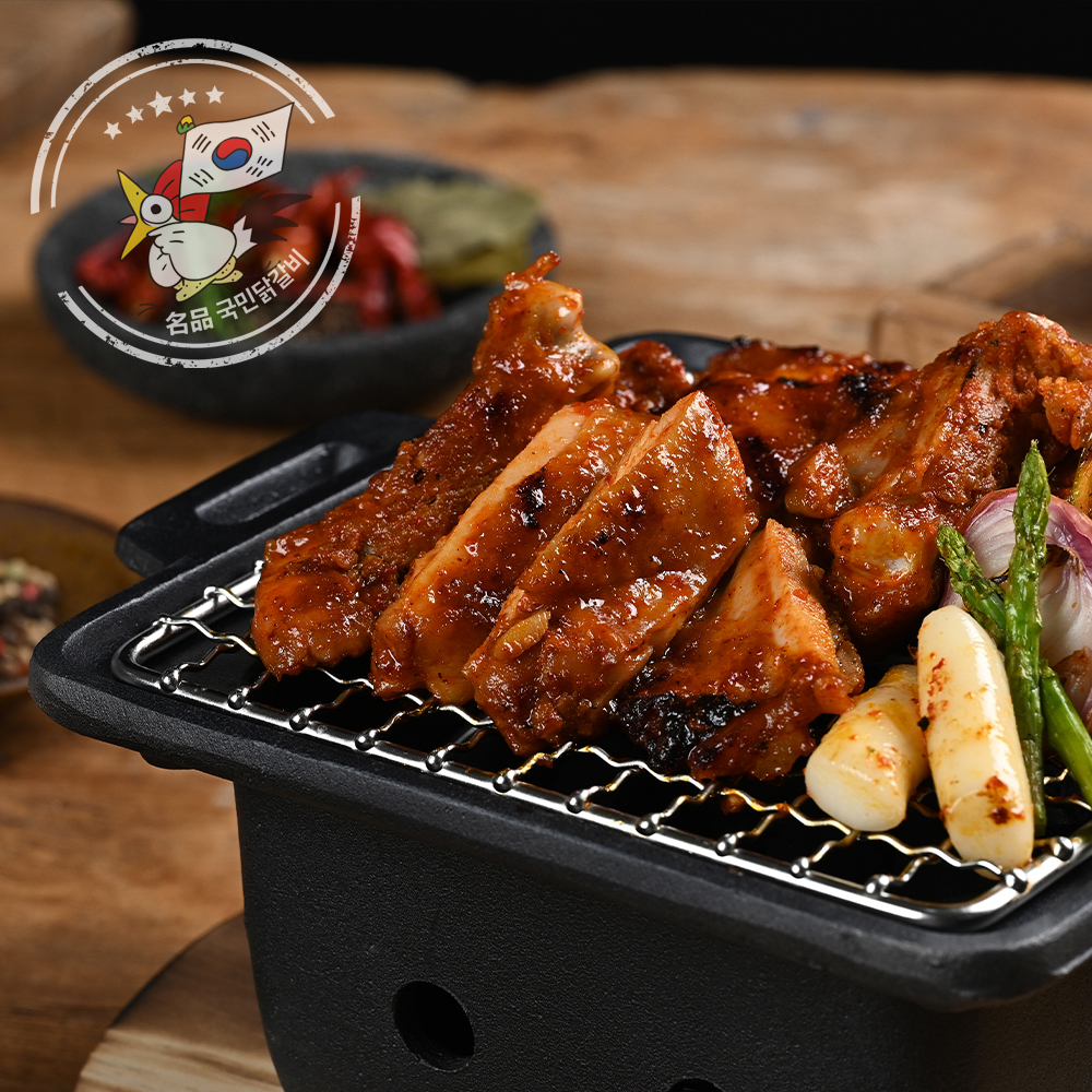 국민닭갈비 두루푸드 춘천닭갈비 택배 홈파티 캠핑요리