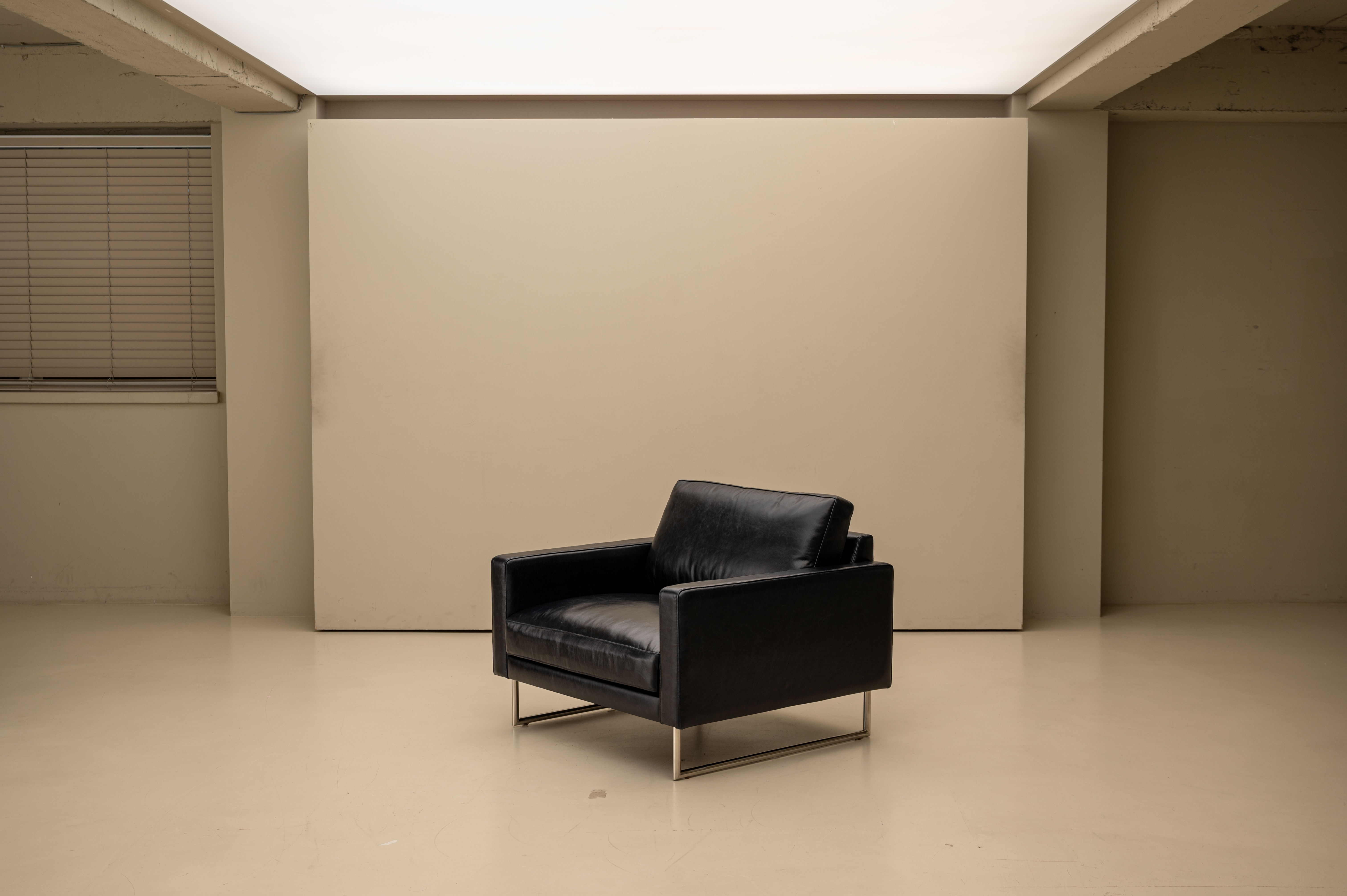 PH 5 1인용 블랙 전용 이태리 내추럴 통가죽 천연면피 소가죽소파 전체가죽