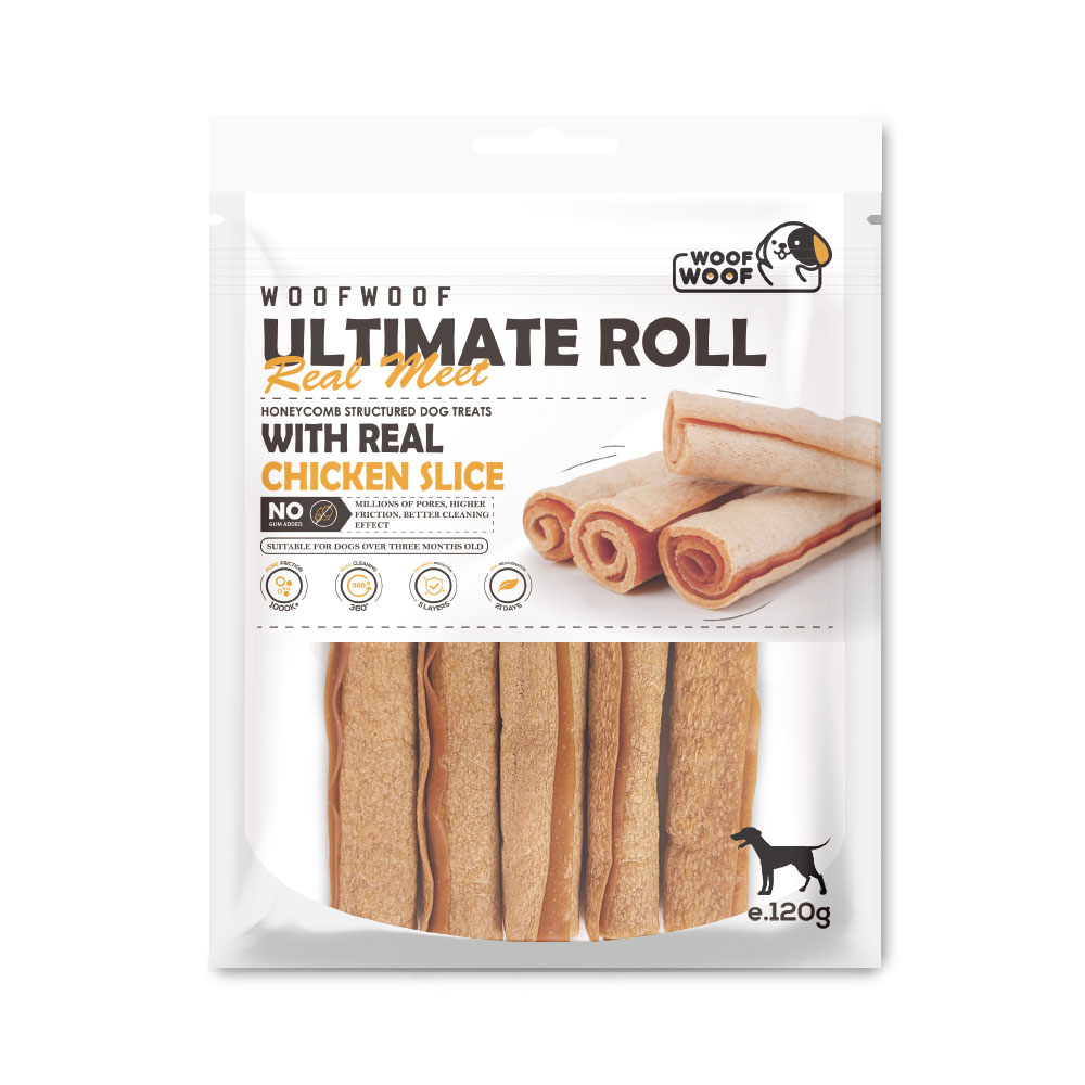 헬로도기 우프우프 강아지양치껌 덴탈껌 치석제거 이갈이 간식 슈퍼노트, 120g, 1개 - 상세 이미지 3