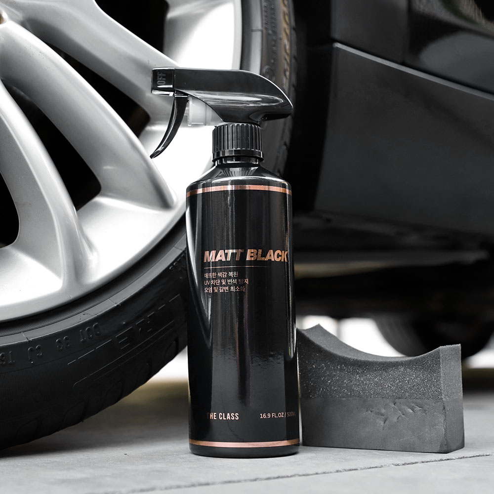더클래스 매트블랙 타이어 광택제 500ml