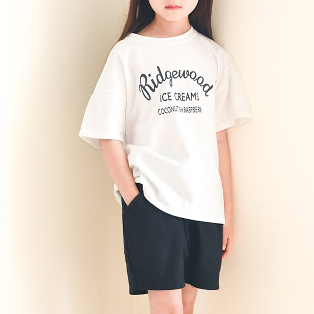 소나 린넨 팬츠 여아 아동 네이비 블랙 보통핏 반바지 여름 유아