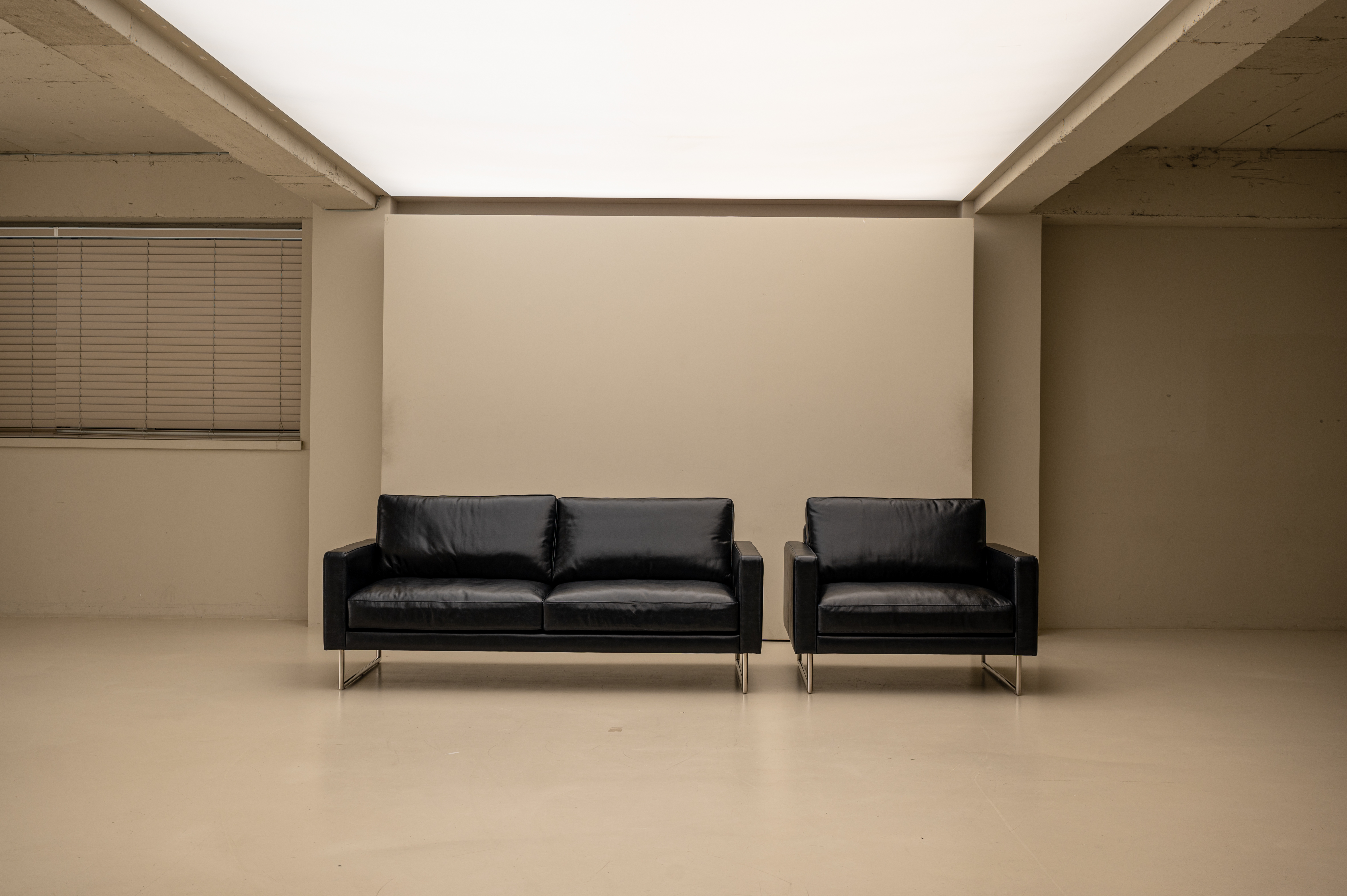 PH 5 1인용 블랙 전용 이태리 내추럴 통가죽 천연면피 소가죽소파 전체가죽