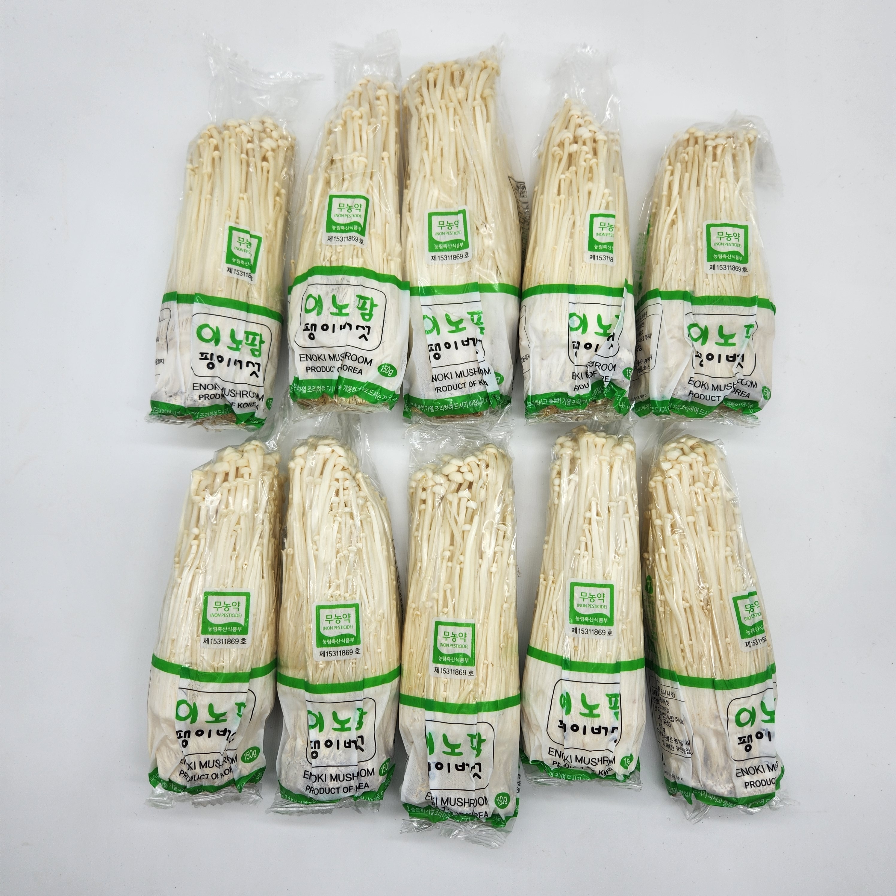 국내산 무농약 친환경 팽이버섯 5kg (150g 34봉) - 상세 이미지 4