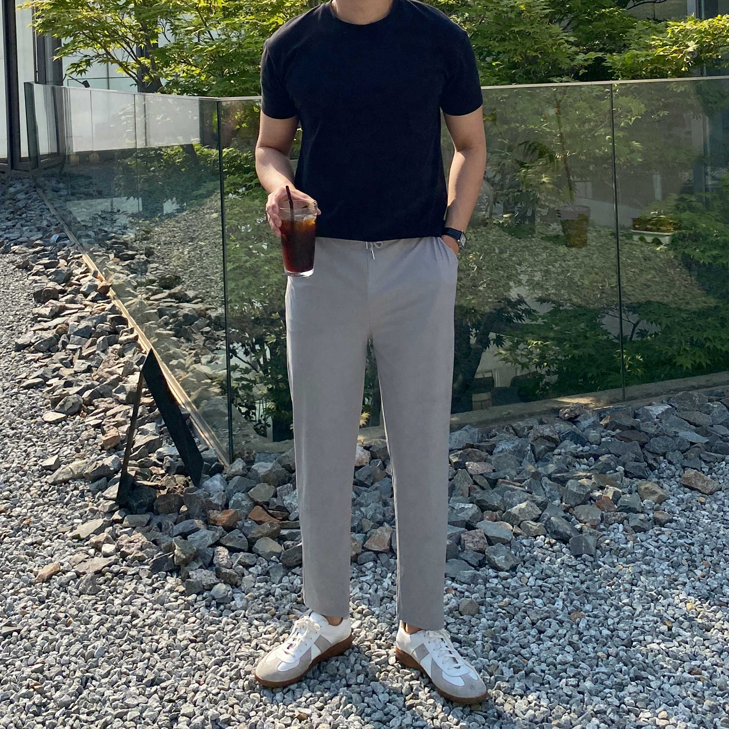 9부 냉장고바지 냉장고슬랙스 쿨슬랙스 - 상세 이미지 3