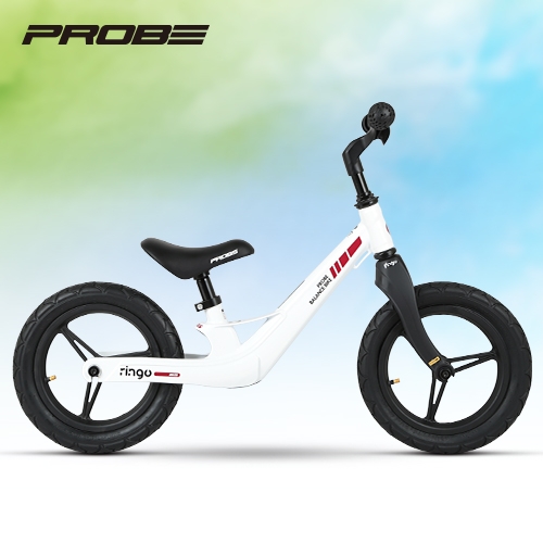 [한국자전거총판] PROBE 링고(RINGO) BS 화이트/레드 12 - 상품 이미지