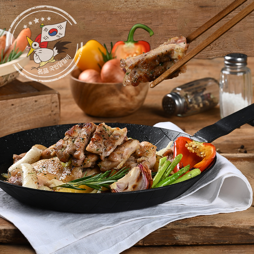 국민닭갈비 두루푸드 춘천닭갈비 택배 홈파티 캠핑요리