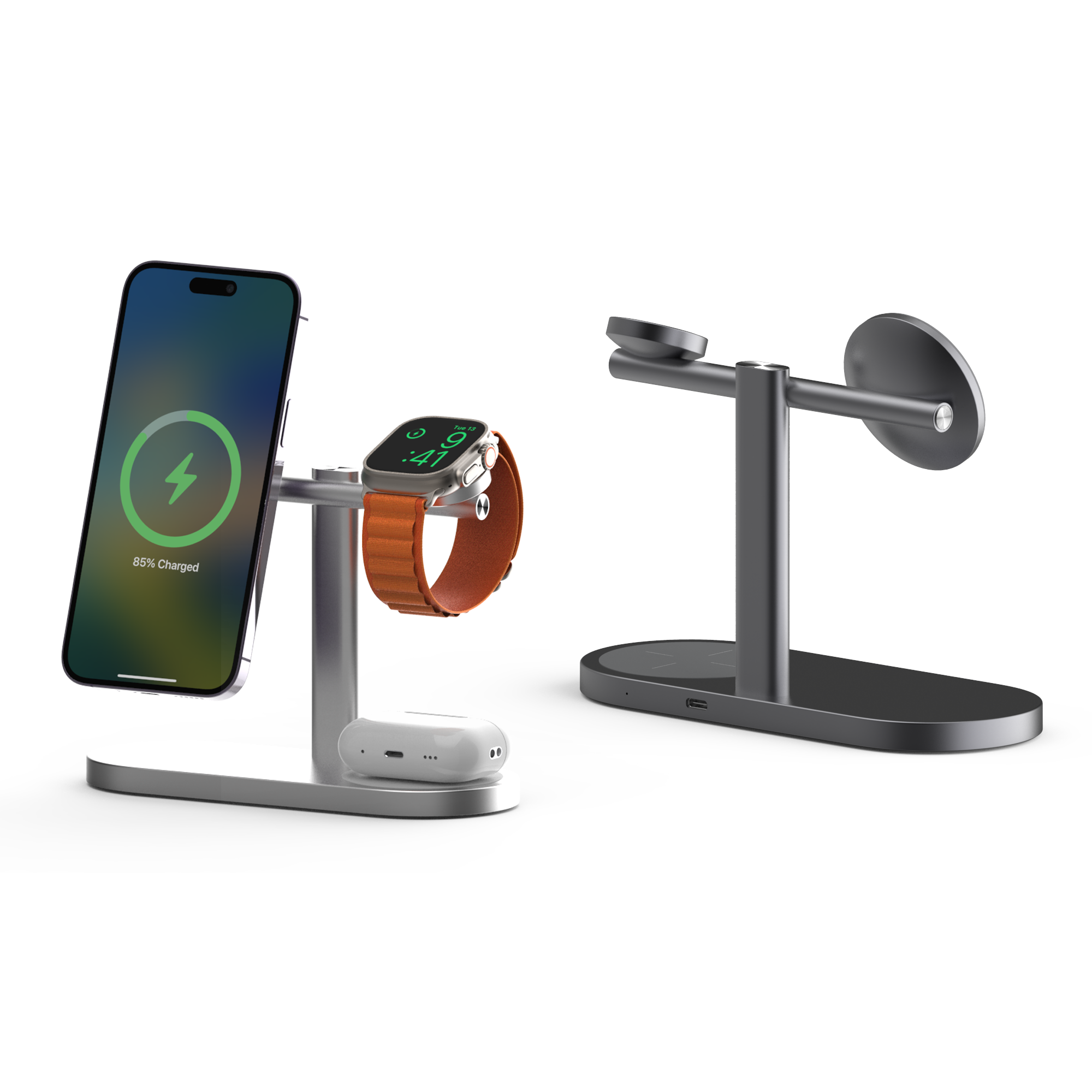SSOK3 3in1 맥세이프 무선 충전기 아이폰 애플워치