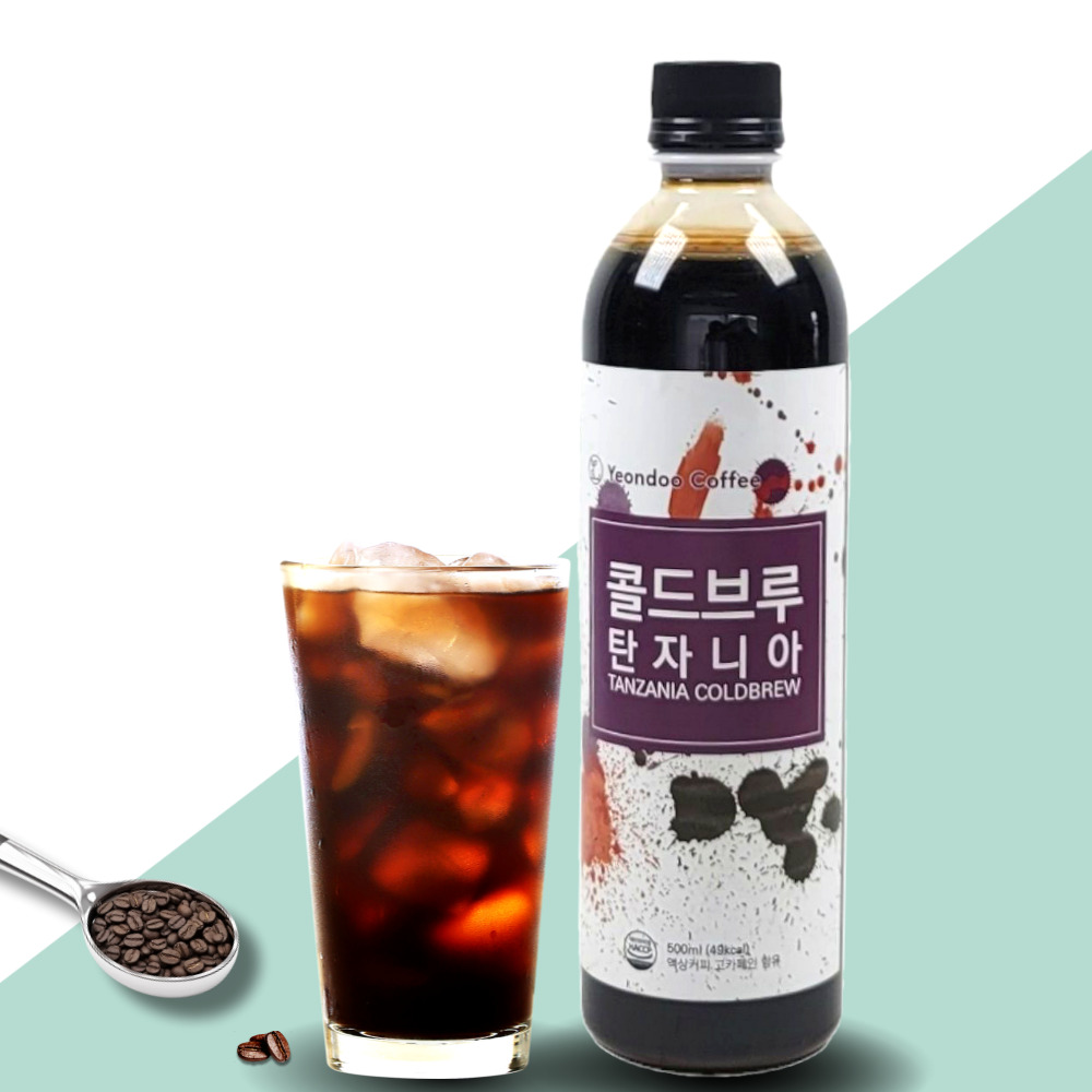탄자니아 콜드브루 원액 더치커피 선물 답례품 500ml - 상세 이미지 3