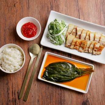 울릉도 자연산 명이나물 절임 명의나물 장아찌 800g 이미지 3