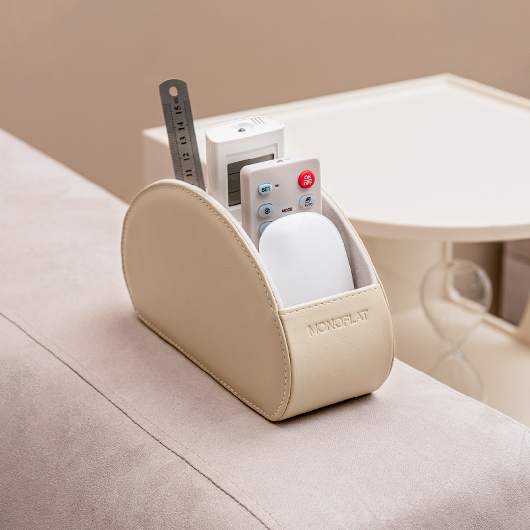 [단독] 모노플랫 다용도 리모컨 정리함 리모콘 거치대 꽂이 수납 보관함