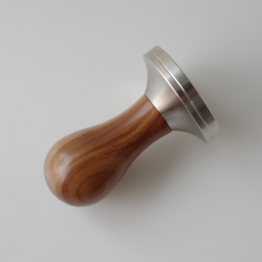 커피 우드 템퍼 58.5mm 카페 브레빌 드롱기 탬퍼 탬핑 - 상세 이미지 3