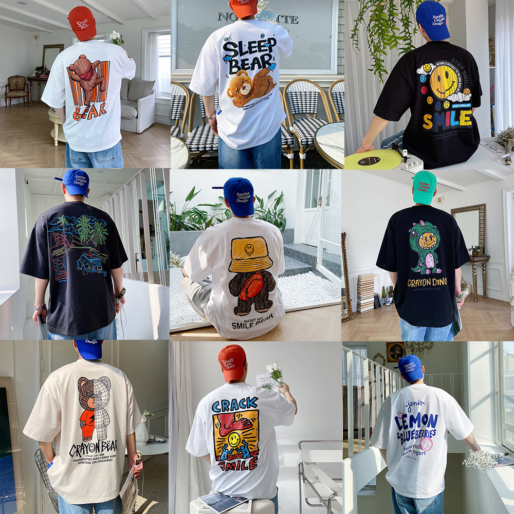 1+1 분또반팔 쿨티셔츠 20종 - 상세 이미지 3