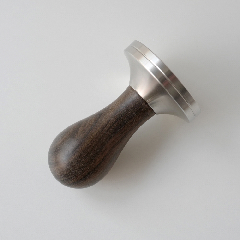 커피 우드 템퍼 58.5mm 카페 브레빌 드롱기 탬퍼 탬핑 - 상세 이미지 4