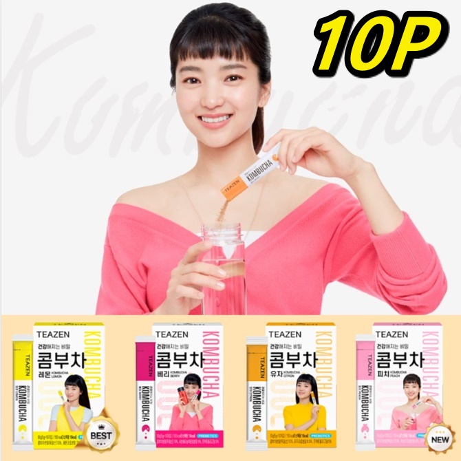 티젠 콤부차 레몬 콤부차 베리 꼼부차 복숭아 콤부티 피치 유자